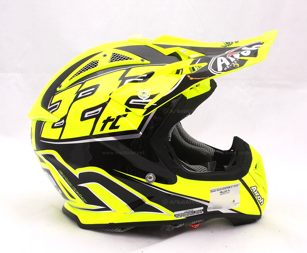 Шлем кроссовый Airoh AVIATOR 2.1 TC15