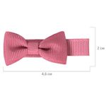 Заколки для волос НАБОР 2 шт., 4,6 см, зажим, бантики, разные цвета, MONTE VITA, 457095