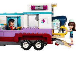 LEGO Friends: Ветеринарная машина для лошадок 41125 — Horse Vet Trailer — Лего Друзья Продружки Френдз