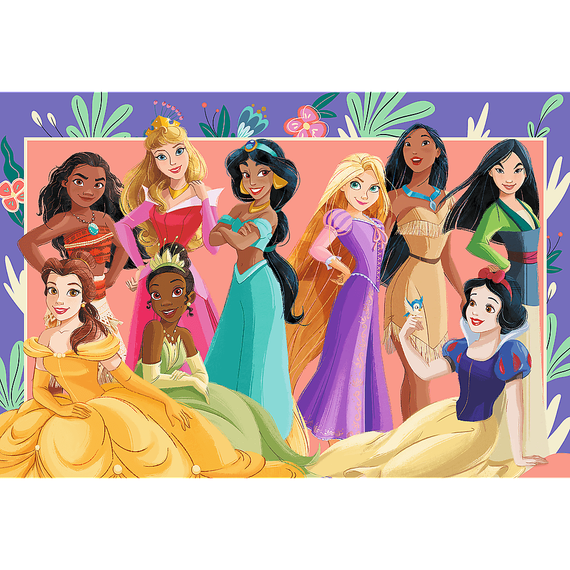 Puzzles - &quot;160&quot; - Real princesses / Disney Princess