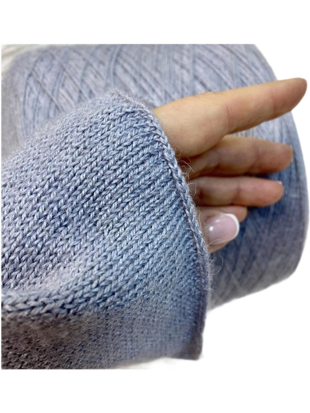 Пряжа на бобине 200 г (Италия) 60% беби альпака 40% шелк 100г-650м