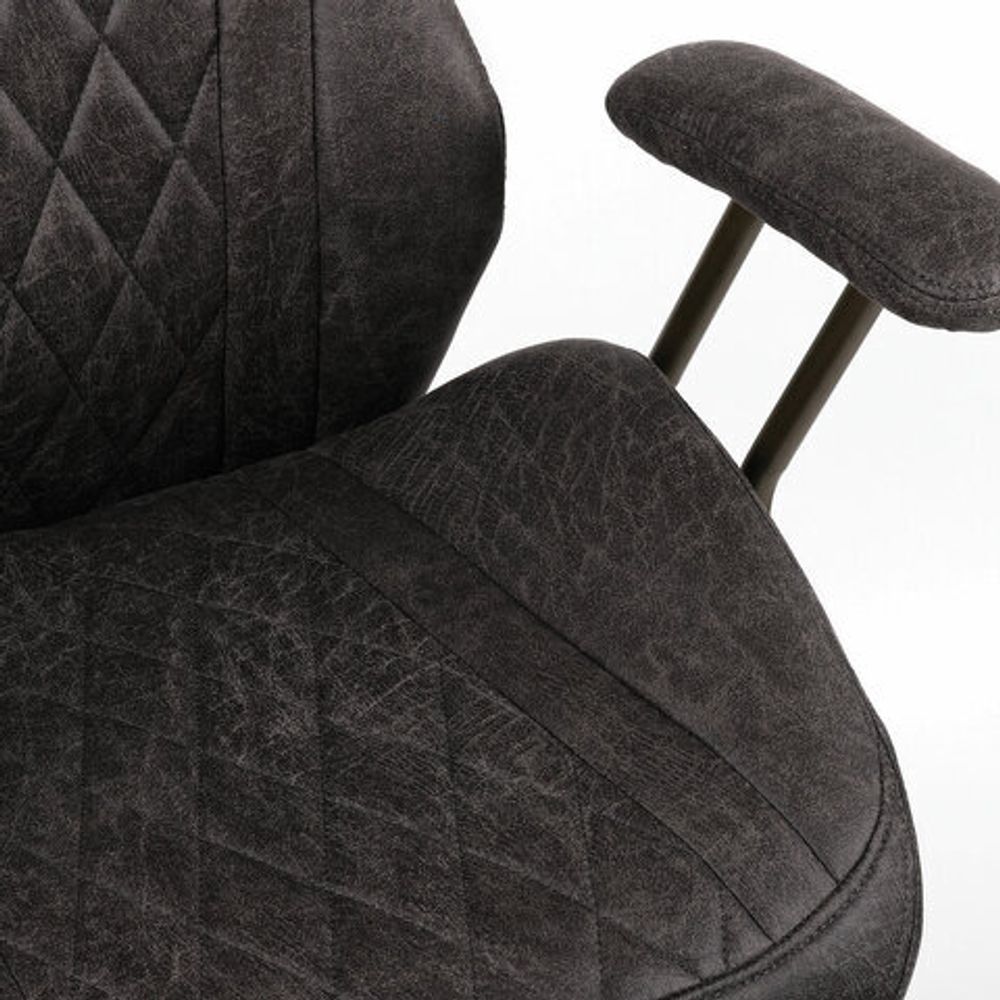 Кресло BRABIX PREMIUM "Dakota EX-572", синхромеханизм, искусственная замша, темно-серый, 532943