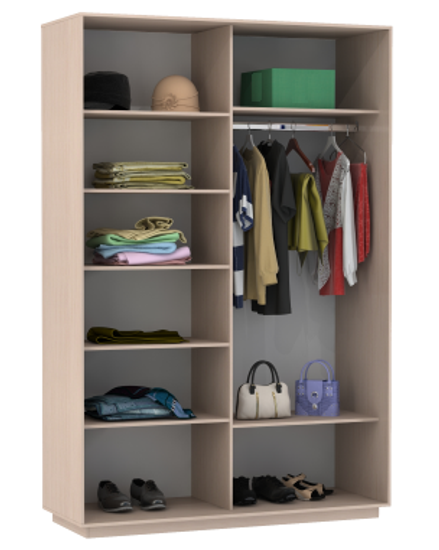 Шкаф-купе ЭКСПРЕСС-2 Дуо ДД