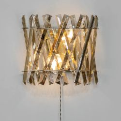 Citilux Ингвар CL334423 Бра хрустальное с выключателем Бронза