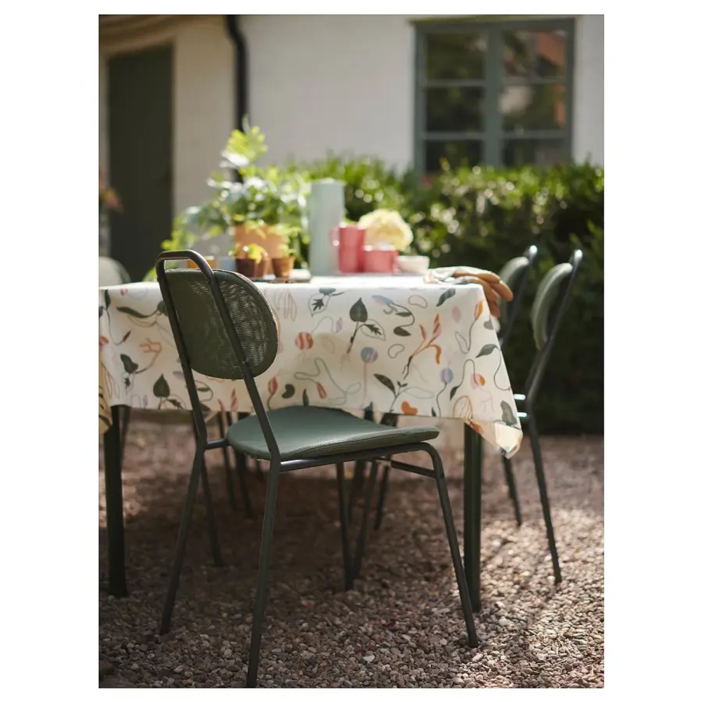 Стул  - ENSHOLM IKEA /ИКЕА, 85х48х45 см, темно-зеленый