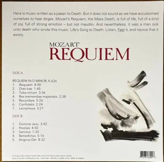 Mozart - Requiem - LP
