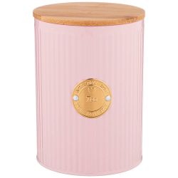 ЕМКОСТЬ ДЛЯ СЫПУЧИХ ПРОДУКТОВ AGNESS "MAJESTY" "ЧАЙ" 1,3 Л ДИАМЕТР=11 СМ ВЫСОТА=15 СМ