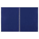 Тетрадь бумвинил, А4, 96 л., гребень, офсет №1, клетка, STAFF, СИНИЙ, 403406