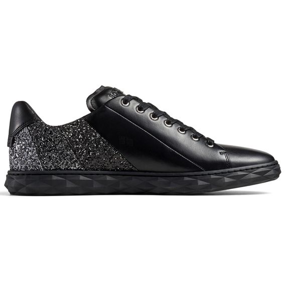 Jimmy Choo Leather Low-Top 'Black'