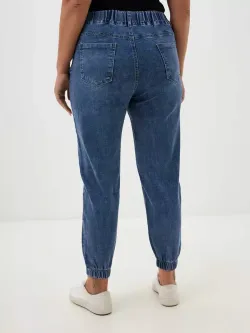 Джинсы на резинке больших размеров