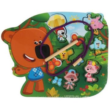 Деревянная игрушка «Ми-ми-мишки. Магнитная рыбалка» терм. пакет Буратино