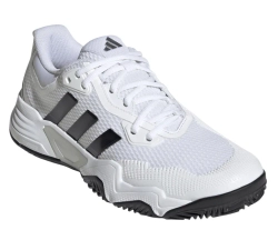 Мужские кроссовки теннисные Adidas Solematch Control 2 M Clay - white/core black/silver metallic