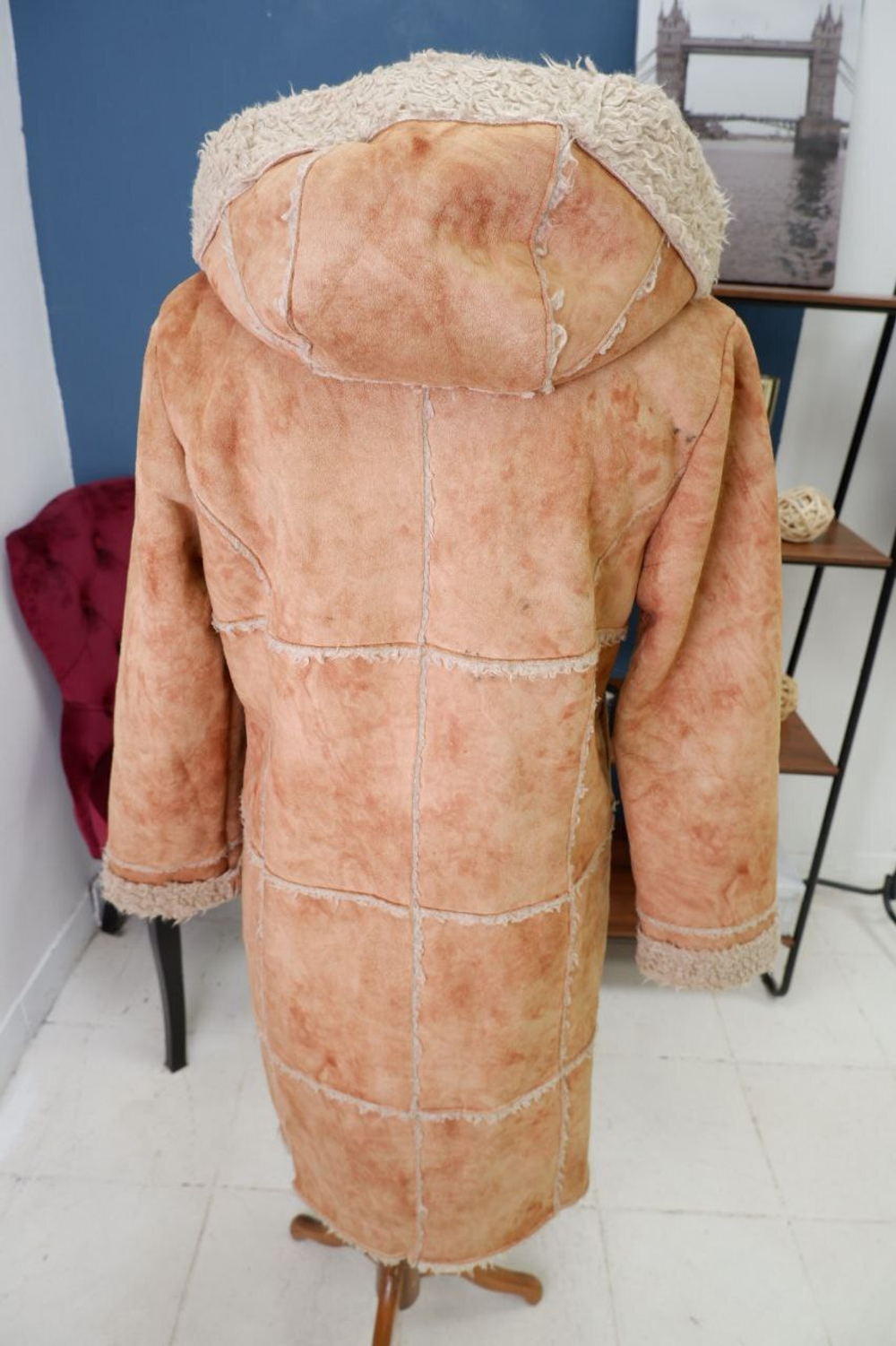 Дубленка Authentic style стильная 48 размер