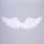 Крылья карнавальные «Взмах» 63*21 см, Белый