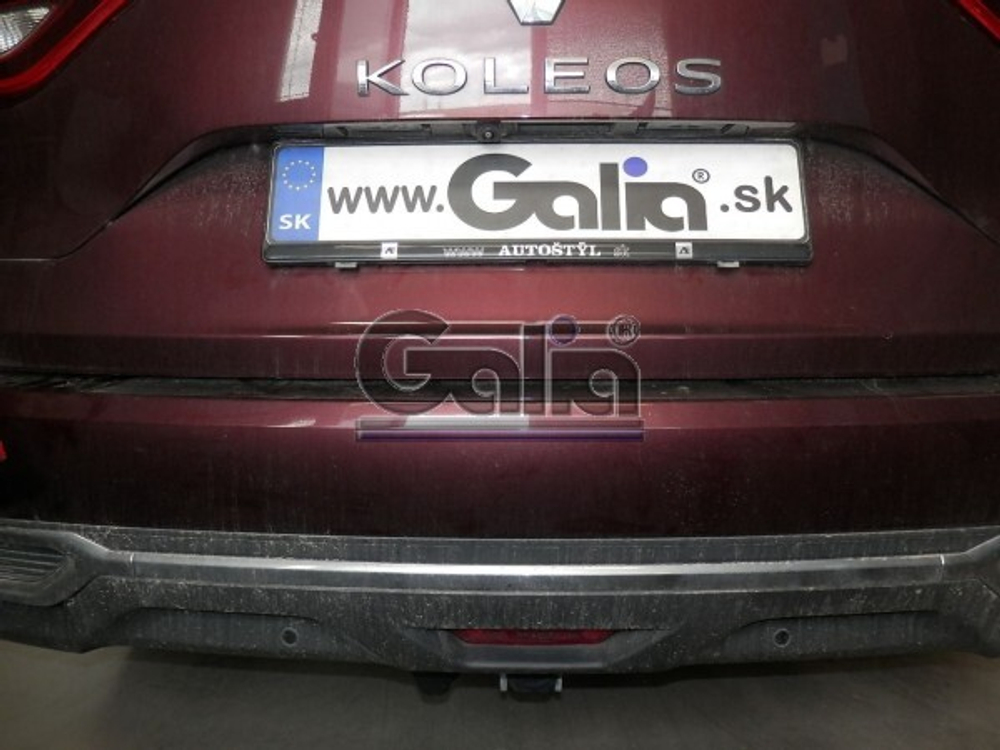Фаркоп оцинкованный Galia N055C для Nissan X-Trail 2015-, Renault Koleos 2016-(паспорт и сертификат в комплекте)(без электрики)