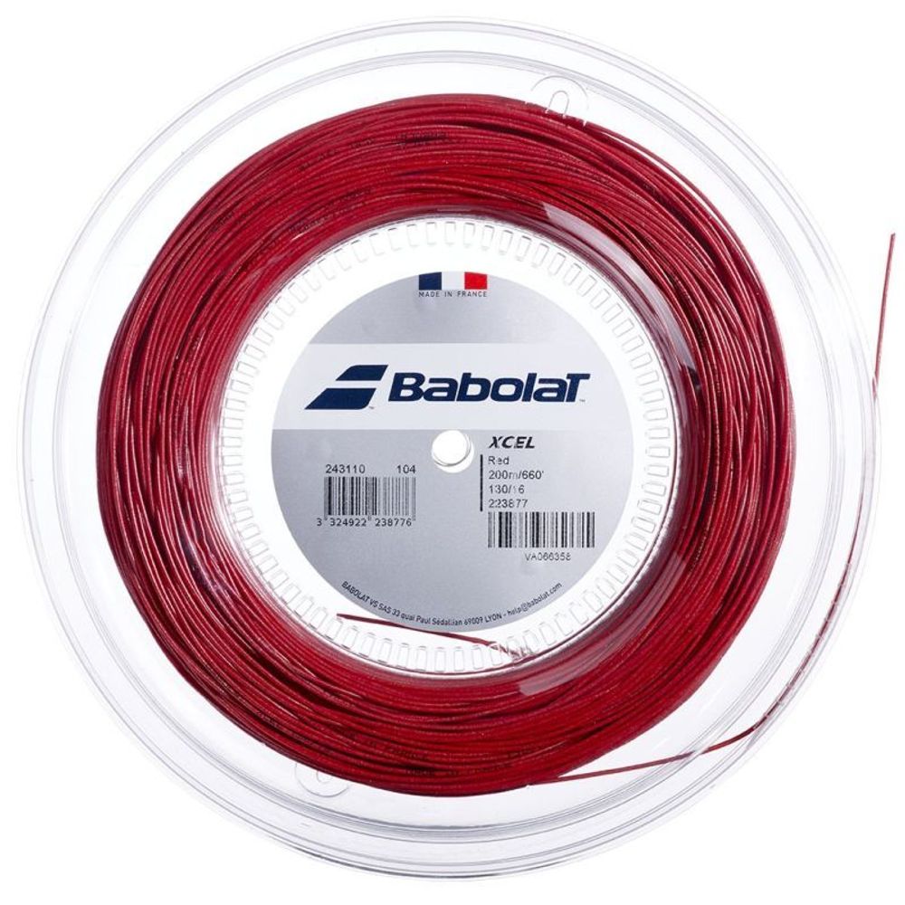Теннисные струны Babolat Xcel (200 m) - red