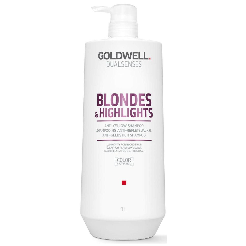 Goldwell Dualsenses Blondes &amp; Highlights Шампунь против желтизны для осветленных волос 1000 мл