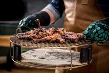 Корзина для керамического отсекателя жара/решётки/вока/казана гриля Big Green Egg M