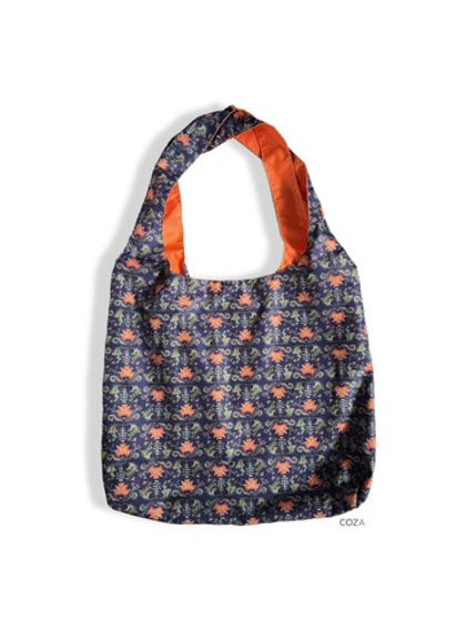 Шоппер - пилигрим COZA большая с принтом "Васнецов", 46х37х9 см