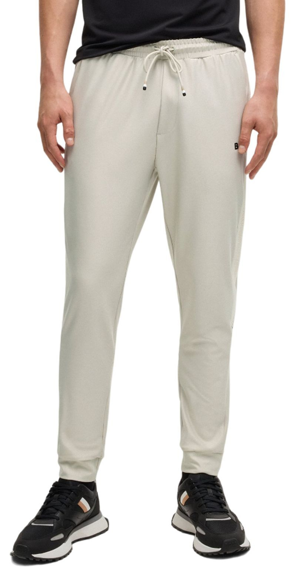 Мужские теннисные штаны BOSS x Matteo Berrettini Hicon MB 2 Jersey - Бежевый