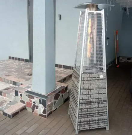 Уличный газовый обогреватель WWT 13I ROTANG Grey mini + Чехол