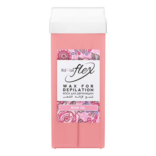 White Line/ItalWax Воск Flex в картридже для депиляции, Кремовая роза, 100 мл 7626 (73019)