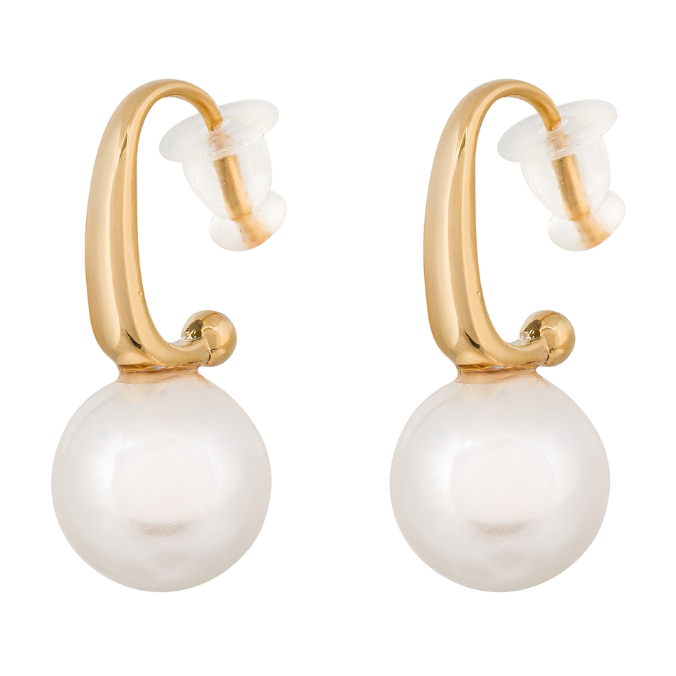 Серьги Fiore Luna WHITE PEARL ABE29654-01 G