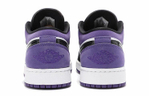Кроссовки Jordan Air Jordan 1 Low Court Purple GS (Подростковая размерная сетка)