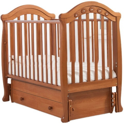 Детская кроватка Гандылян Джозеппе (маятник универсальный) 120x60 см вишня