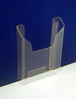 Карман буклетница акриловая А5 верт 30мм + скотч