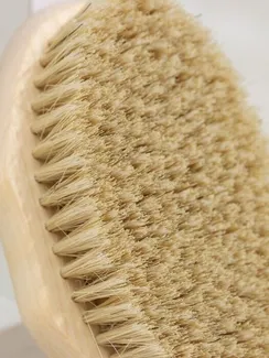 Щётка для обуви Доляна, без ручки, натуральная щетина, 156 пучков