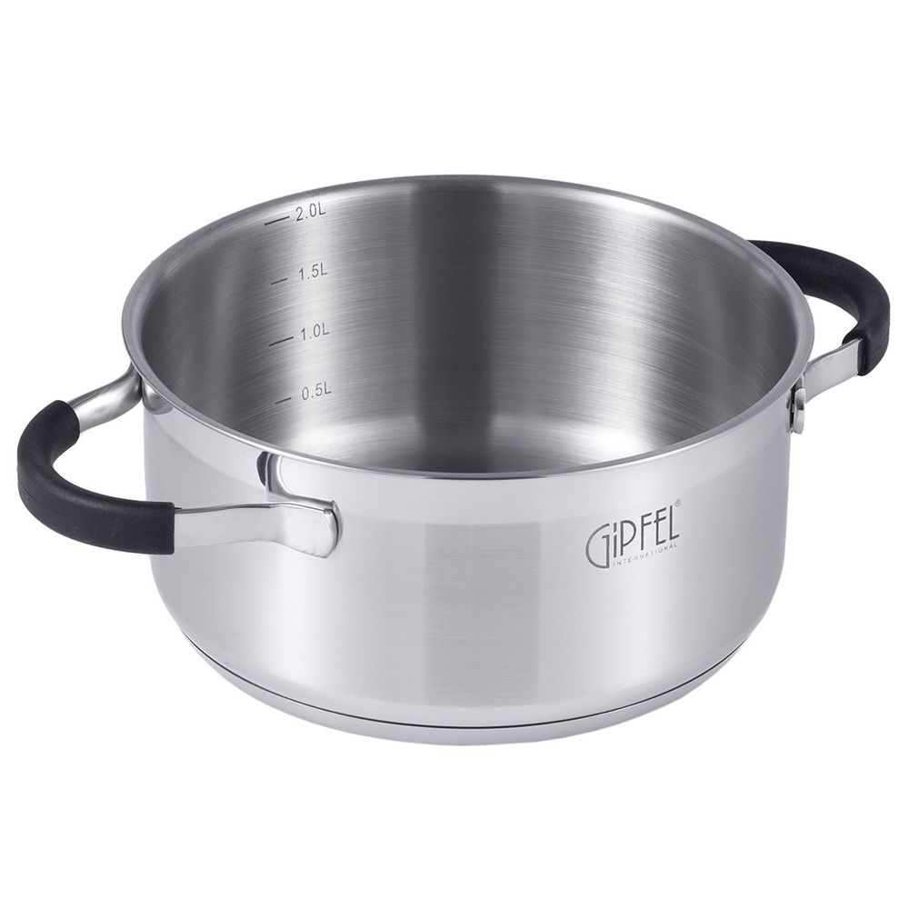 Кастрюля из нержавеющей стали Gipfel Metropole 1733 18 см/2 л