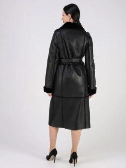 Дубленка зимняя натуральная длинная