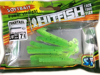 Твистер HITFISH Tukatail 3.5" цв R38