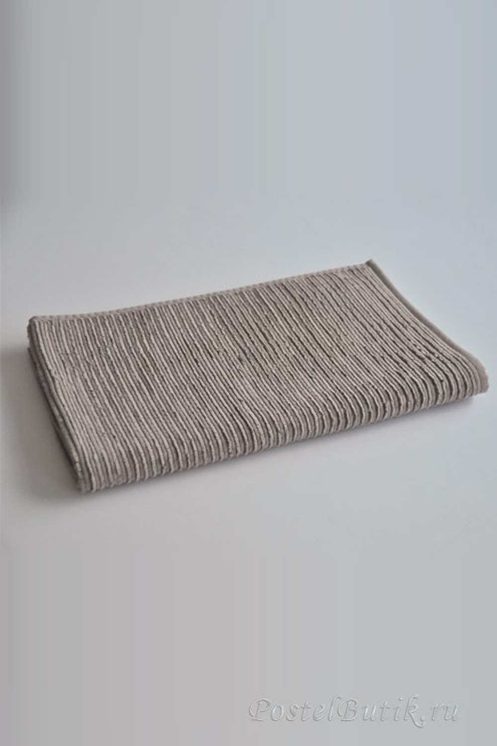 Коврик для ванной 50x80 Hamam Galata Organic льняной фото