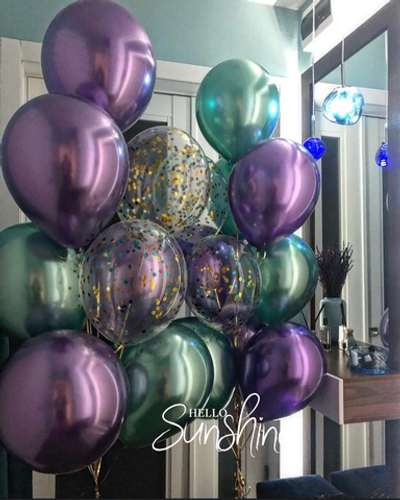 Набор шаров Металическая роскошь