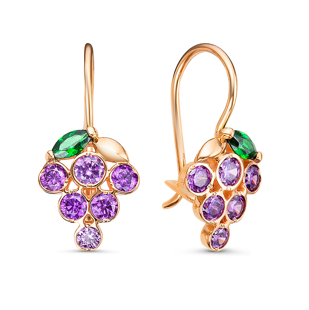 Серьги из золота 585 пробы