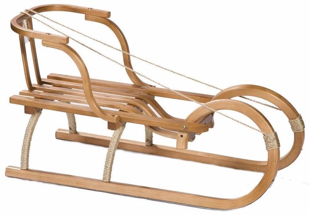 Деревянные санки Малыш