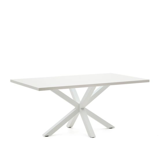 Стол белый лакированный Arya 180x100