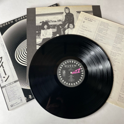 Винтажная виниловая пластинка LP Queen Jazz (Япония 1978) (Оби) Bicycle Race