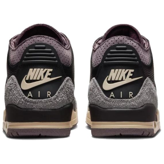 Джордан Эйр Джордан 3 Подвесные баскетбольные мячи СРЕДНИЙ Топ Черный Юнисекс