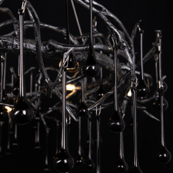 10068/1000 BK Подвесная люстра LOFT IT Bijout