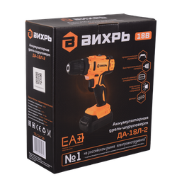 Дрель-шуруповерт Вихрь ДА-18Л-2