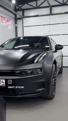 ZEEKR 001 в черный матовый полиуретан Carbins PPF Black Obsidian MSG-A01OBS