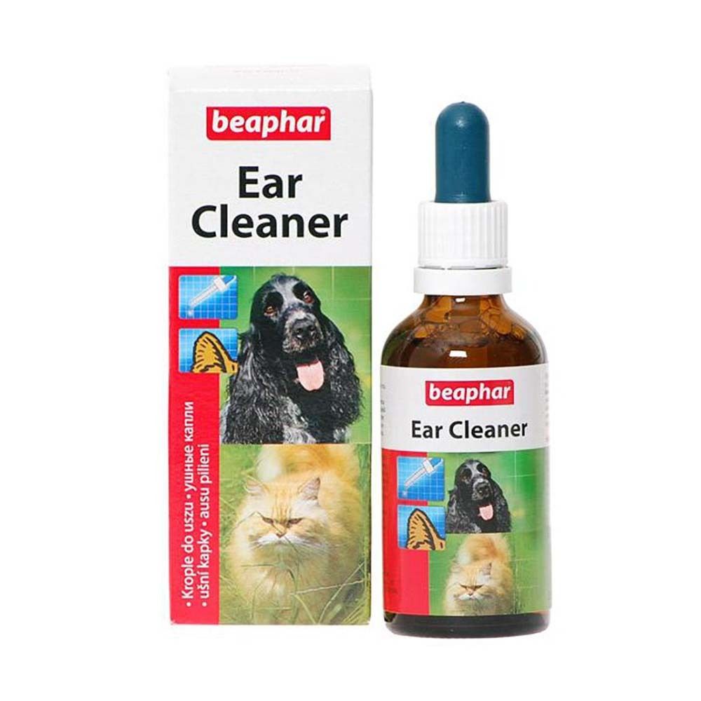 Beaphar Ear-Cleaner 50 мл - лосьон для ухода за ушами для кошек и собак 12560