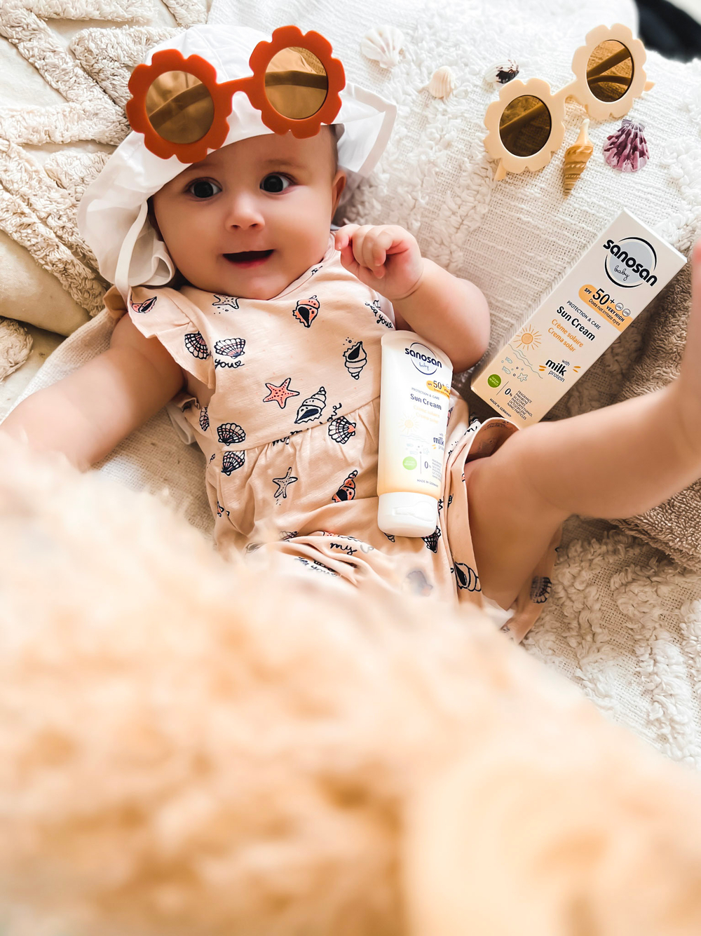 Солнцезащитный крем для малышей Sanosan baby SPF 50 75 мл