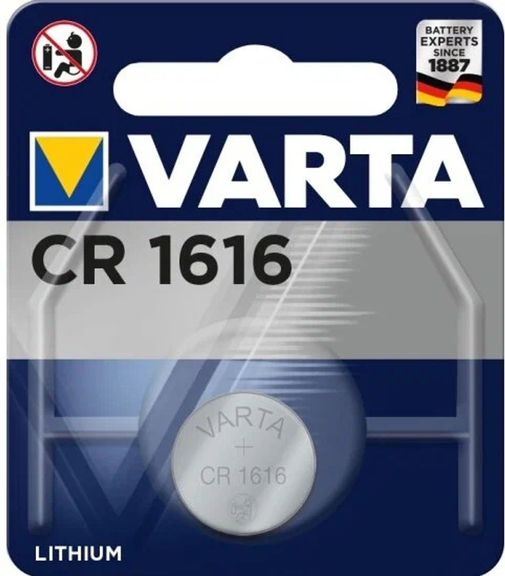 VARTA Lithium CR1616 BL1 6616101401