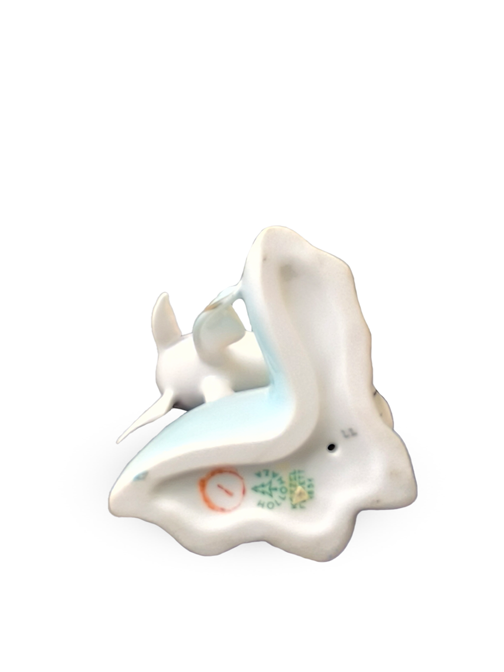 Фарфоровая статуэтка (миниатюра) "Золотая рыбка" Hollóháza