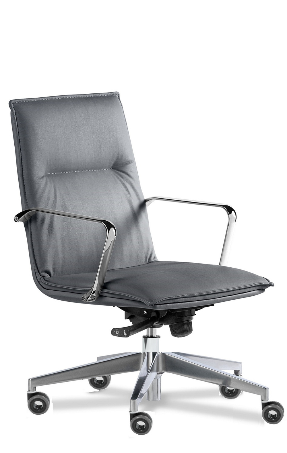 Кресло для руководителя Эпсилон лайн хром В