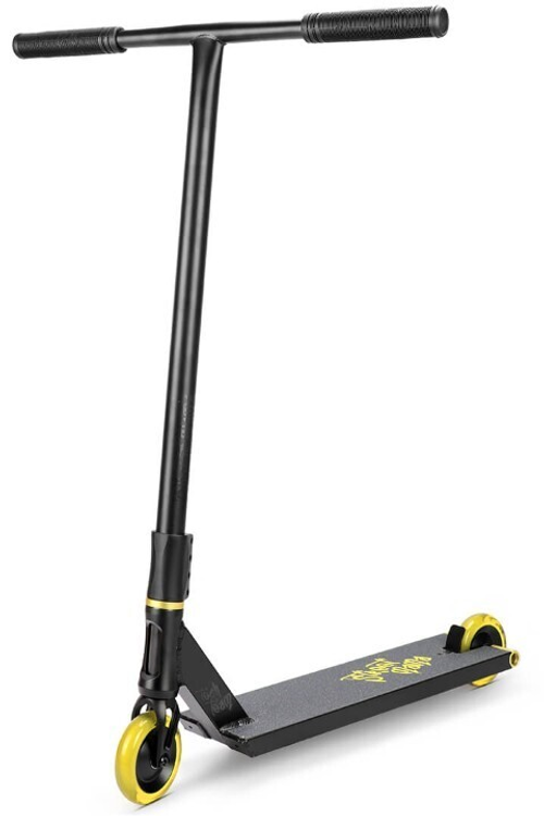 Самокат трюковой Street mama yellow жёлтый